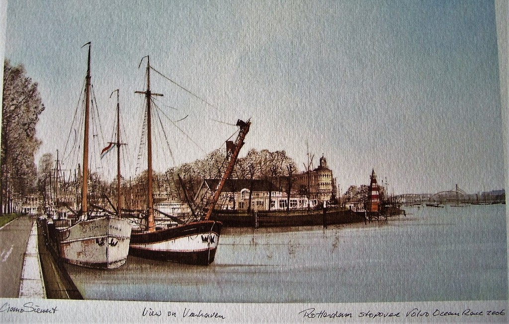 Ciano Siewert - Kleurenlitho, Veerhaven Rotterdam kopen? Bied vanaf 75!