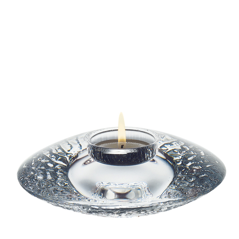 Orrefors kristallen waxinehouder Lars Hellsten :Discus kopen? Bied vanaf 17!