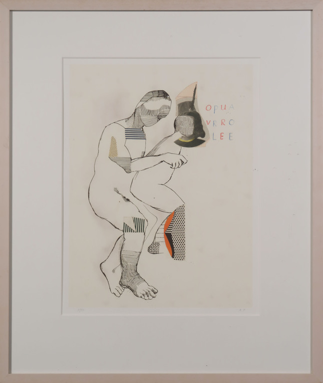 Kars Persoon: Piezografie, Ouvre Parole - Ingelijst kopen? Bied vanaf 1!