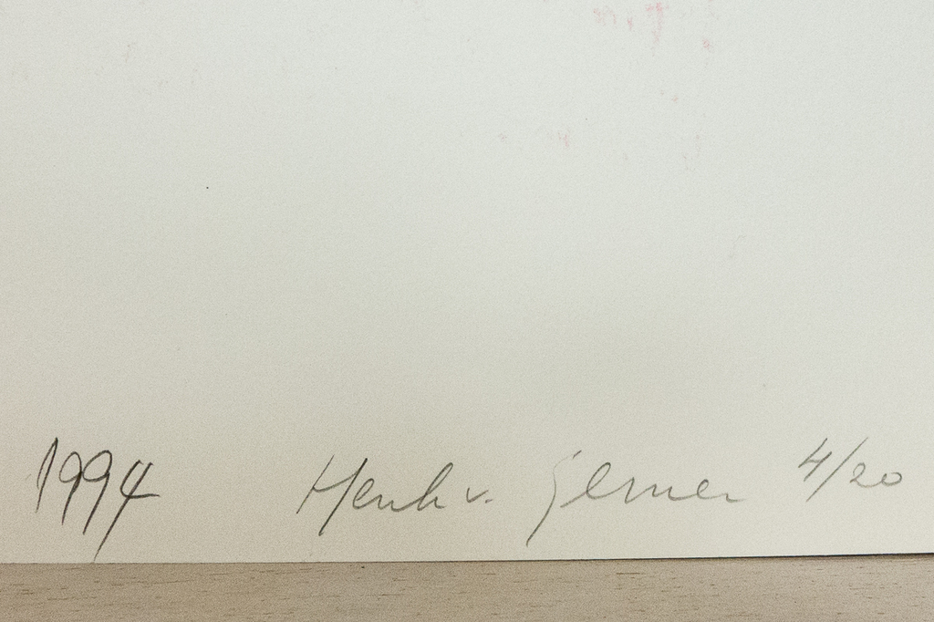 Henk van Gerner, zeefdruk, zonder titel kopen? Bied vanaf 20!