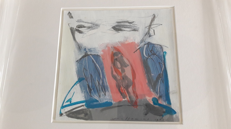 P Warffemius , zonder titel, gesigneerd ,Origineel acryl  kopen? Bied vanaf 50!