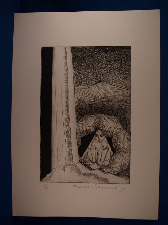 Marieke van Stempvoort  – Ets – Kunstacademie MINERVA Groningen – 1994 kopen? Bied vanaf 5!