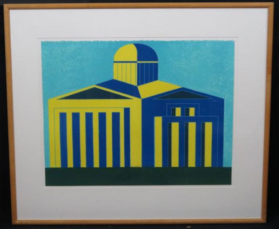 Ko Aarts: Litho, Zonder titel -Ingelijst kopen? Bied vanaf 80!