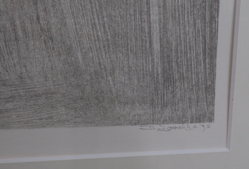 Bert Loerakker: Zeefdruk, Z.T. - Ingelijst kopen? Bied vanaf 40!