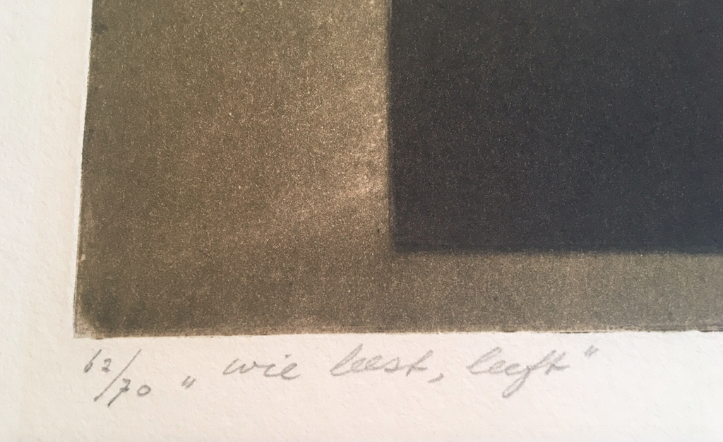 Willy Belifante, Wie leest leeft, oplage 62/70, grafiek kleurets e.d. kopen? Bied vanaf 25!