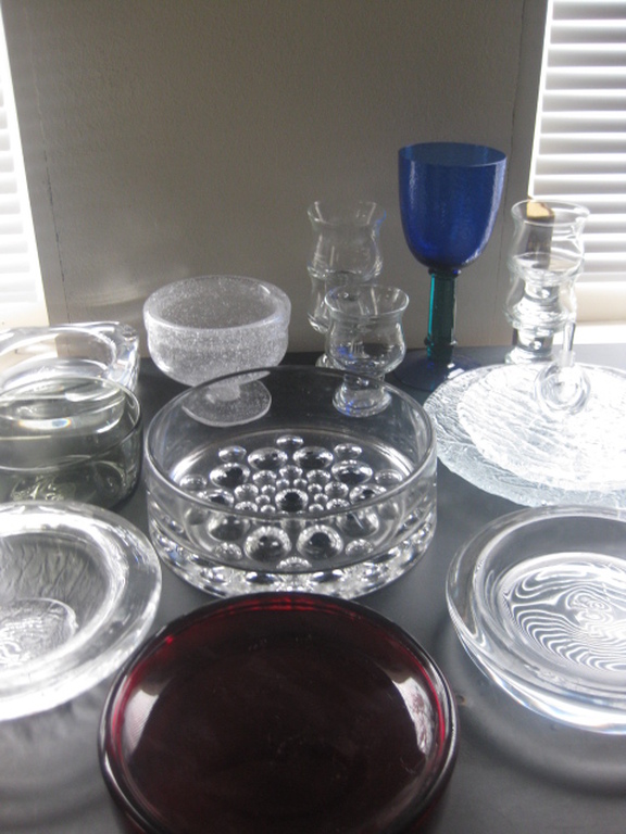 Scandinavisch glas jaren 60 70 - lot 18x Broste Holmegaard Kosta Boda Orrefors kopen? Bied vanaf 1!