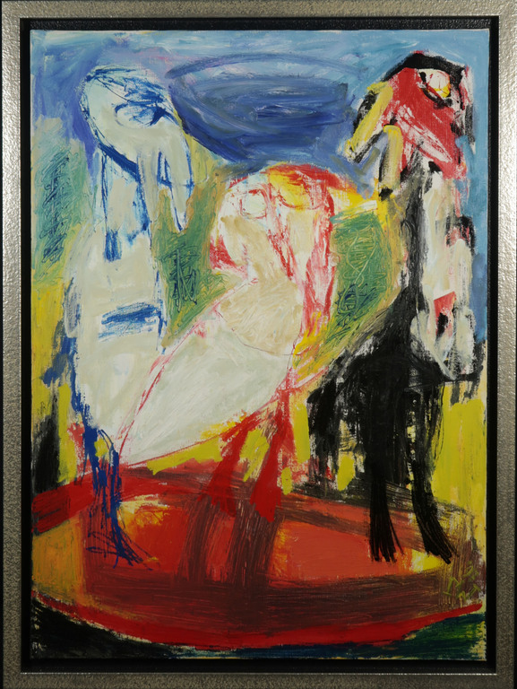 Martin van Wordragen: Olieverf op doek, Vogelboot - Ingelijst (Groot) kopen? Bied vanaf 750!