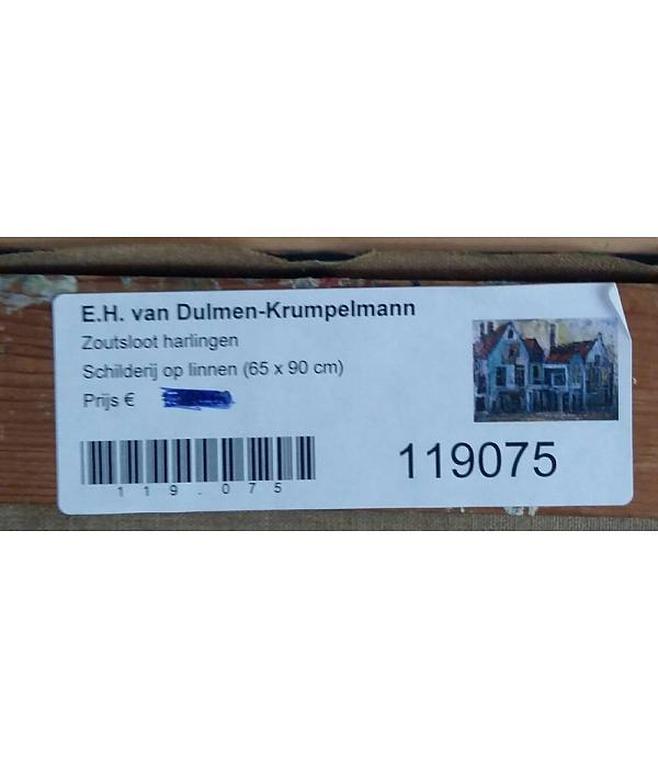 Van Dulmen Krumpelman: Stadsgezicht Harlingen kopen? Bied vanaf 300!