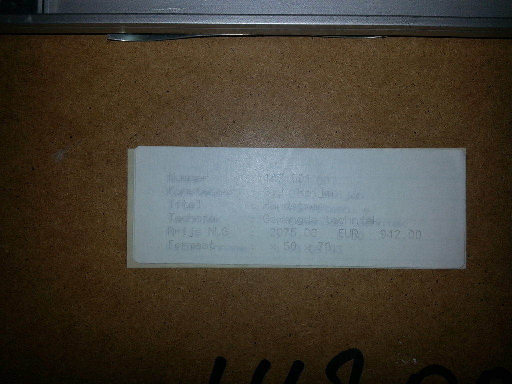 Gras Heyen (1917-1988) - Gemengde techniek, gesigneerd kopen? Bied vanaf 89!