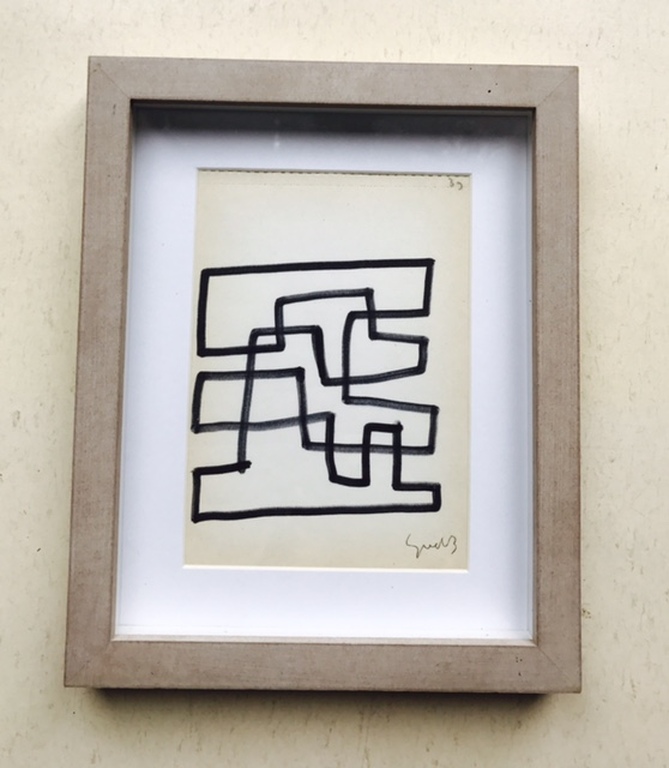 Siep VAN DEN BERG - geometrisch constructivisme - LIJST - 1961 verkocht voor € 100!