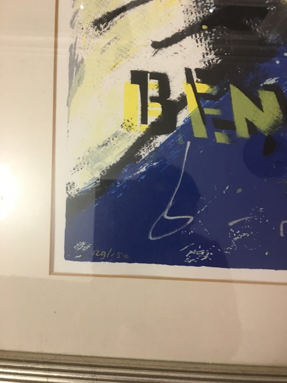 Herman Brood (1946-2001) - Benny, hand gesigneerde grote zeefdruk kopen? Bied vanaf 250!