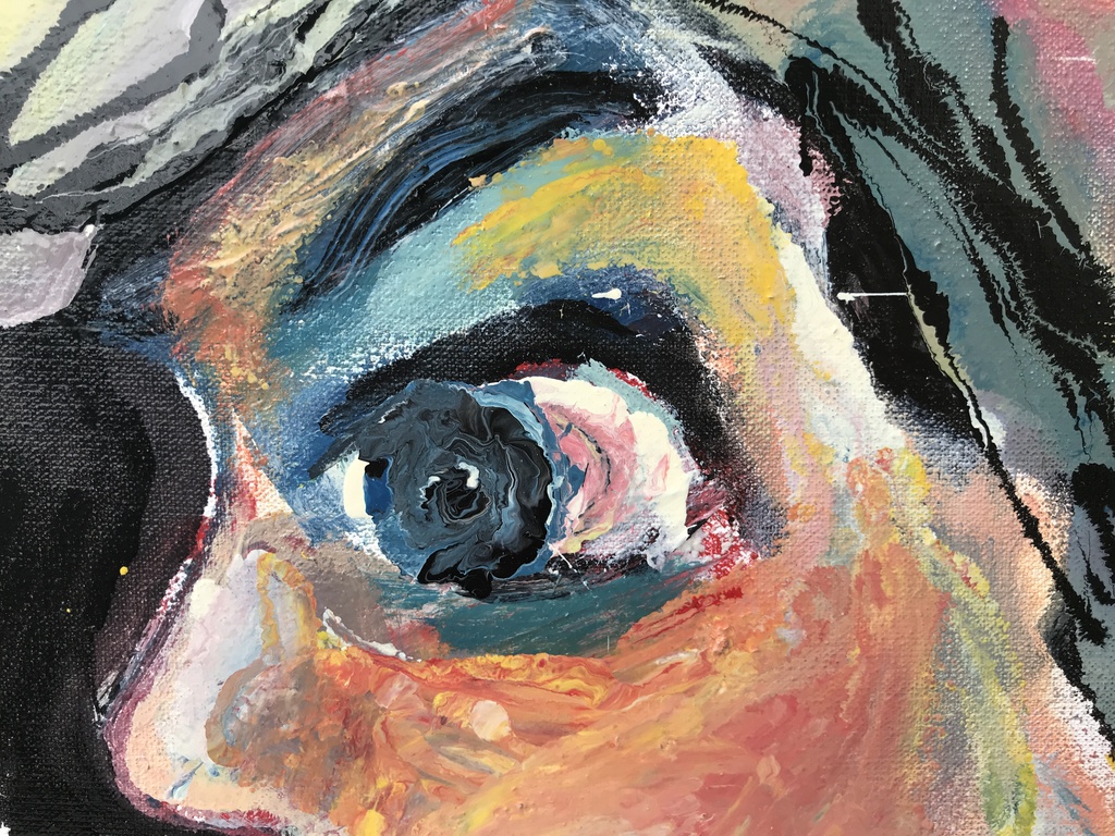 Martin van Wordragen: Schilderij, Dameshoofd 2009 kopen? Bied vanaf 200!