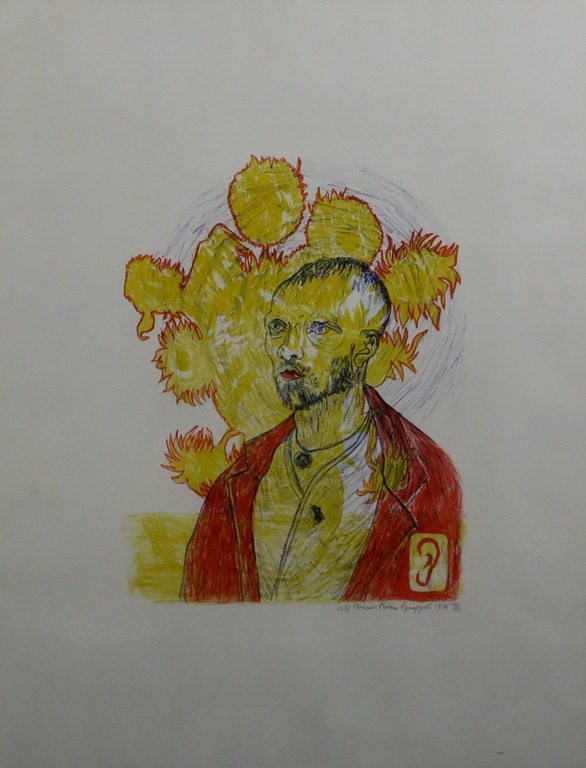 Marc Pijnappels: Litho, Zonder titel - Ingelijst kopen? Bied vanaf 1!