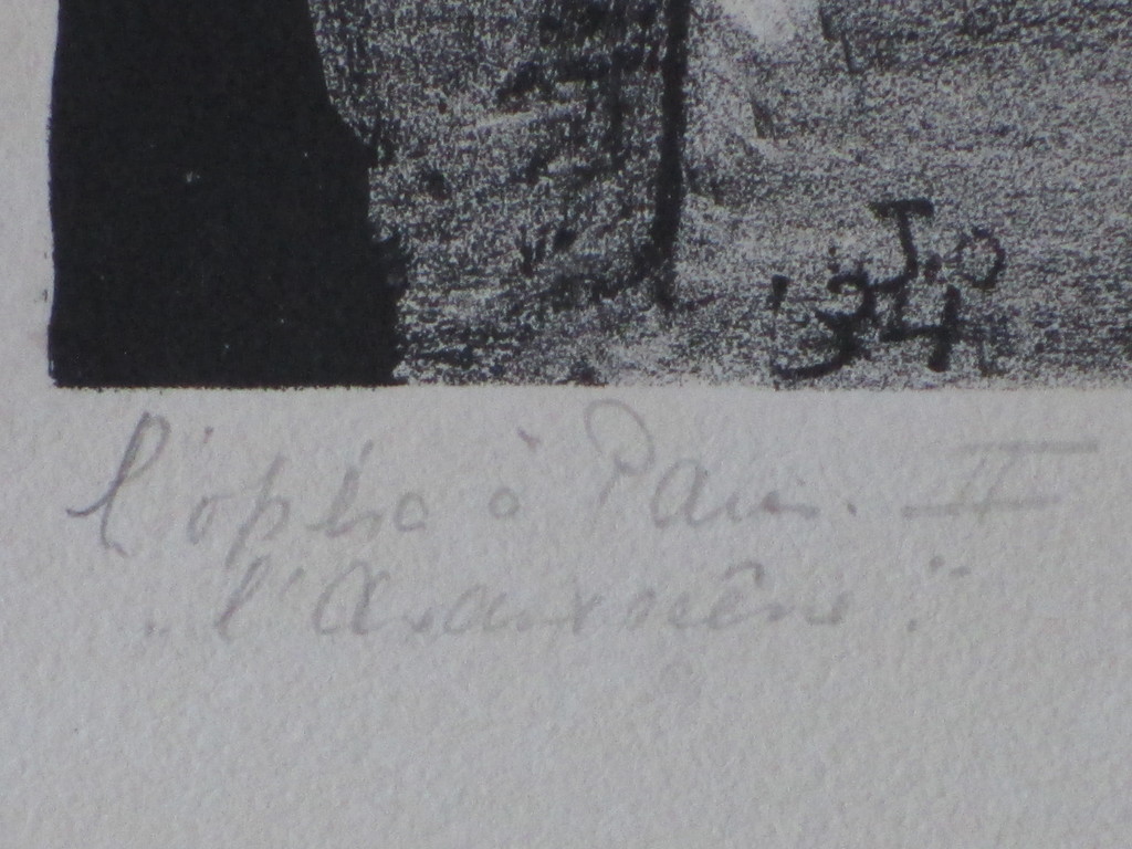 Jeanne Bieruma Oosting - Jeanne Bieruma Oosting, Opera Paris - l'Avant scêne, Litho kopen? Bied vanaf 1!
