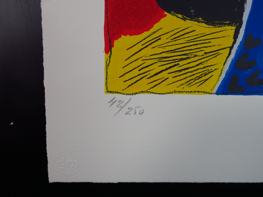 Corneille: Zeefdruk, Zonder titel kopen? Bied vanaf 100!