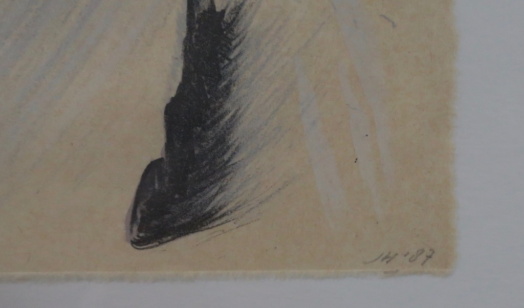 Jan Hein van Rooy: Litho op Rijstpapier, Z.T. - Ingelijst kopen? Bied vanaf 1!