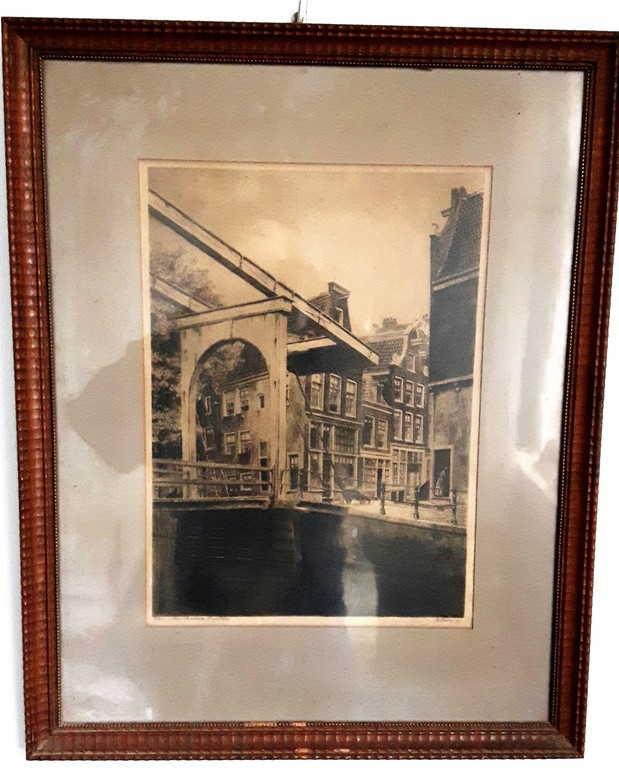 D. Harting (1884 - 1970) - Grafiek -   kopen? Bied vanaf 1!