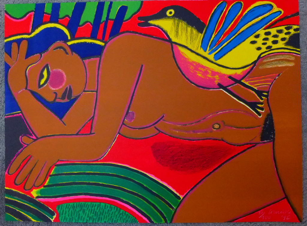 Corneille, litho uit 1992 kopen? Bied vanaf 300!