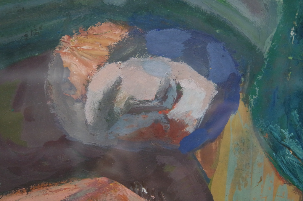 Jaap Vegter (1932-2003) - gouache - 'Ontmaskerd' kopen? Bied vanaf 165!