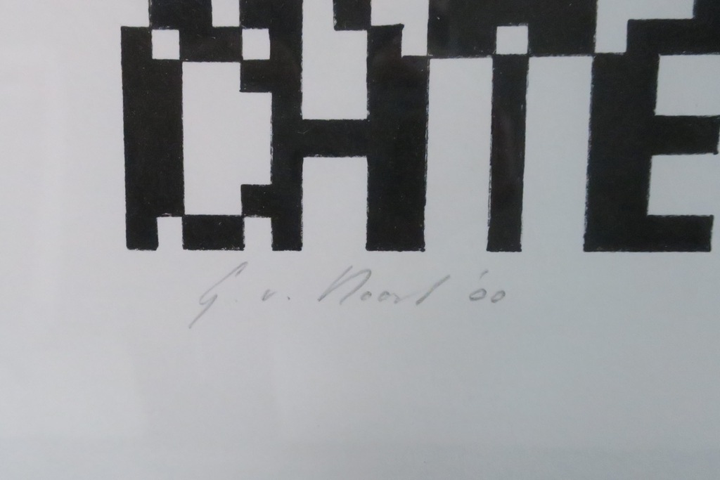 Gijs van Noort: Zeefdruk, Casper dreaming - Ingelijst (groot) kopen? Bied vanaf 50!