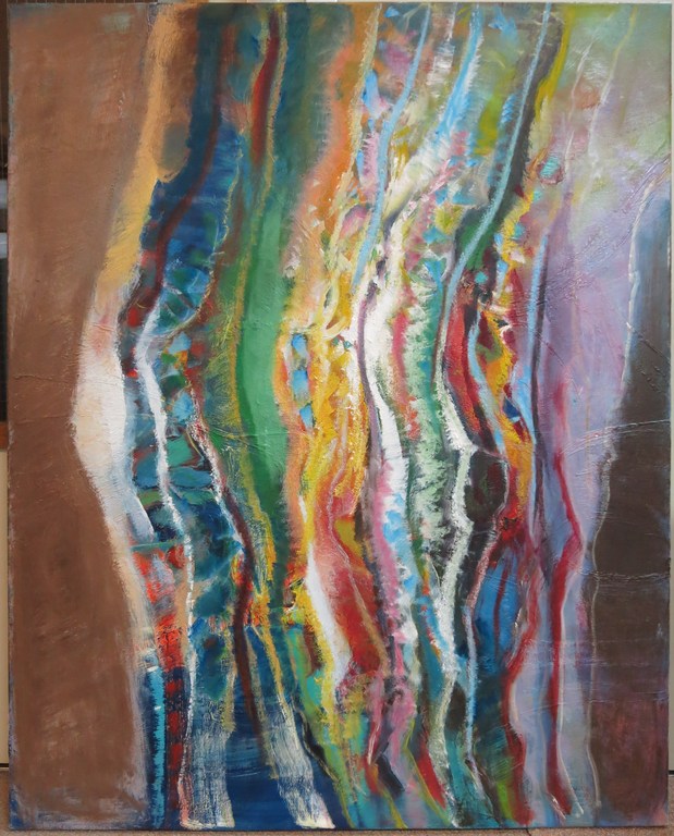 Lambertus de Jong: Olieverf op doek, Zonder titel (groot) kopen? Bied vanaf 100!