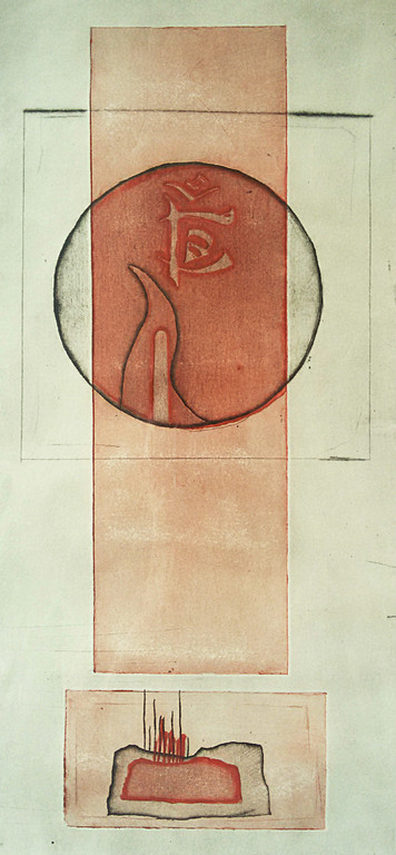 Jan Montyn - Ainsi, aquatint ets (mooi ingelijst) kopen? Bied vanaf 150!