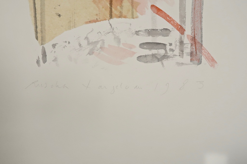 Ruscha Langelaan: Gemengde techniek, Zonder titel kopen? Bied vanaf 1!