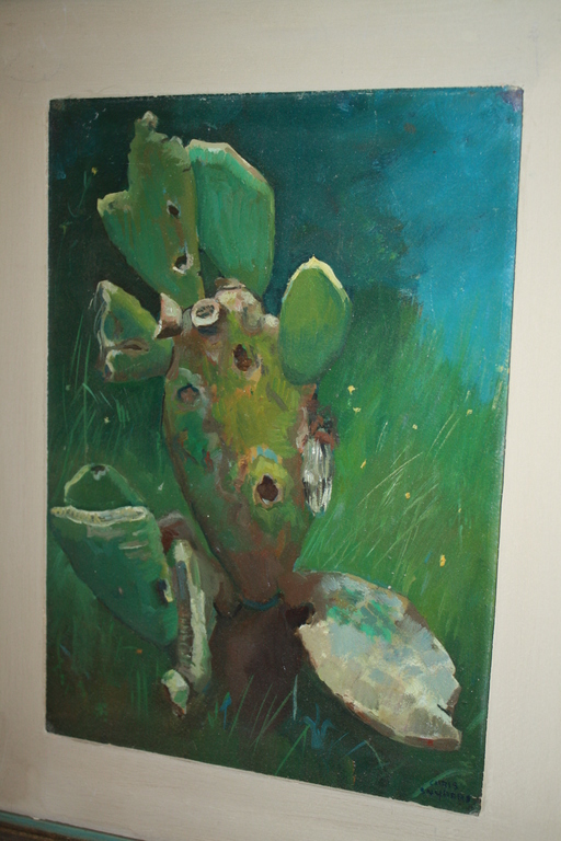 Chris Snijders - CACTUS olieverf kopen? Bied vanaf 50!