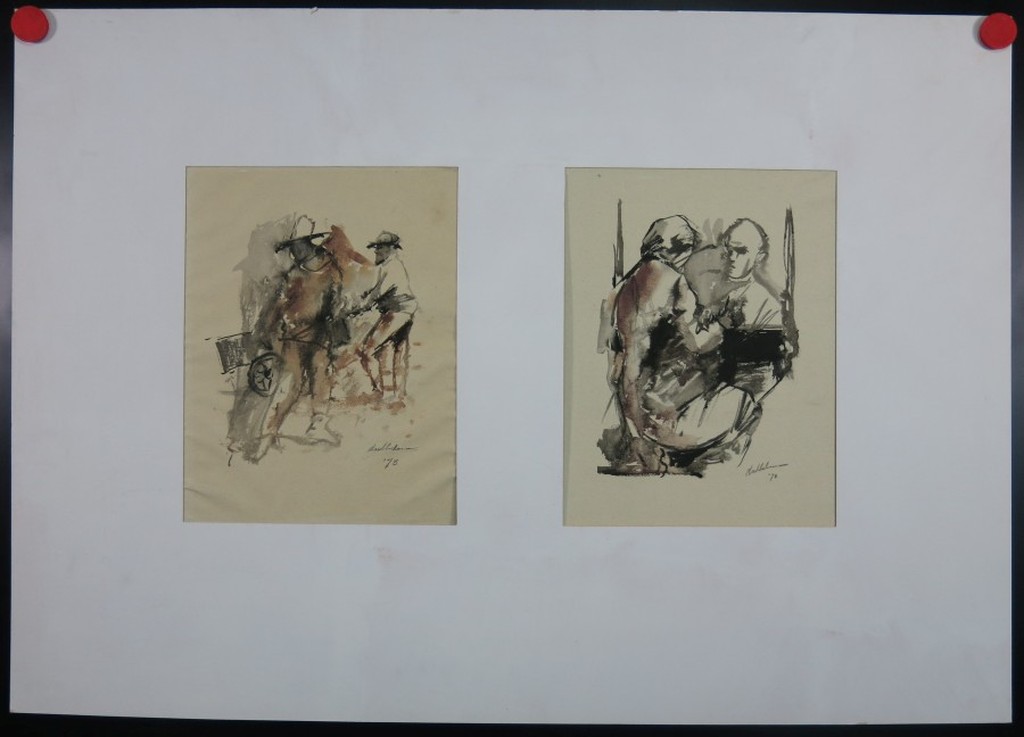 Maarten Dubbelman: Aquarel, Tweeluik kopen? Bied vanaf 1!