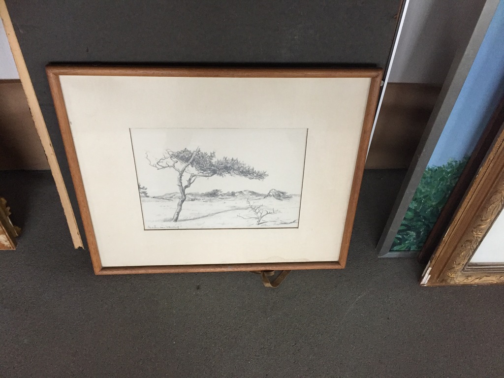 Martin van Waning, tekening, Schiermonnikoog  kopen? Bied vanaf 150!