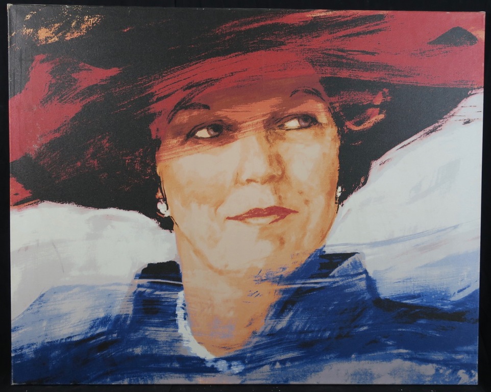 Carla Rodenberg: Giclee op doek, Beatrix (groot) kopen? Bied vanaf 50!