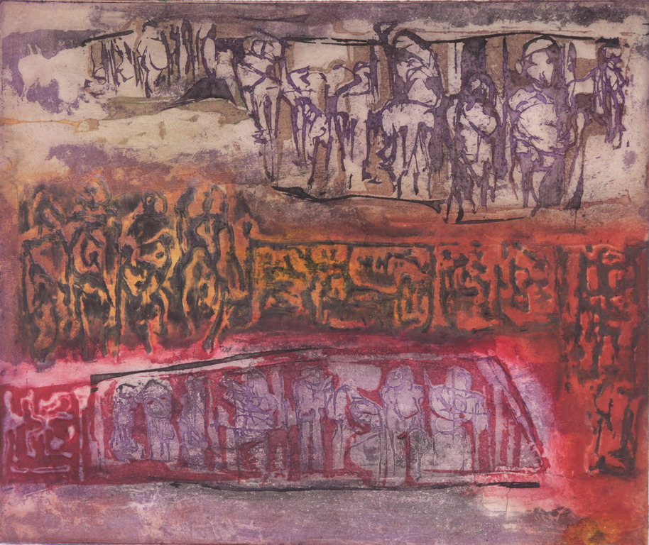 Henk Vierveijzer: Aquatint, Figuurstudie verkocht voor € 35!