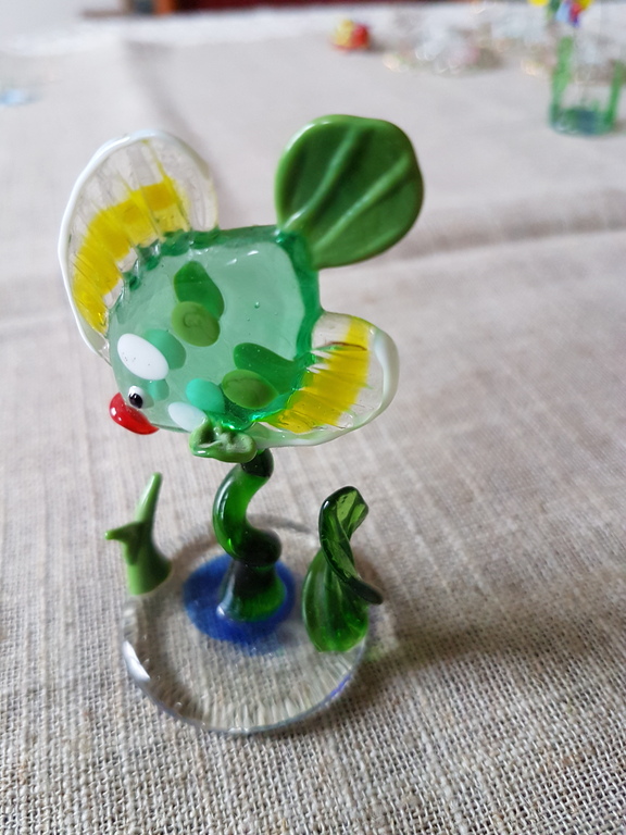 Murano glas vis  art 124 kopen? Bied vanaf 1!