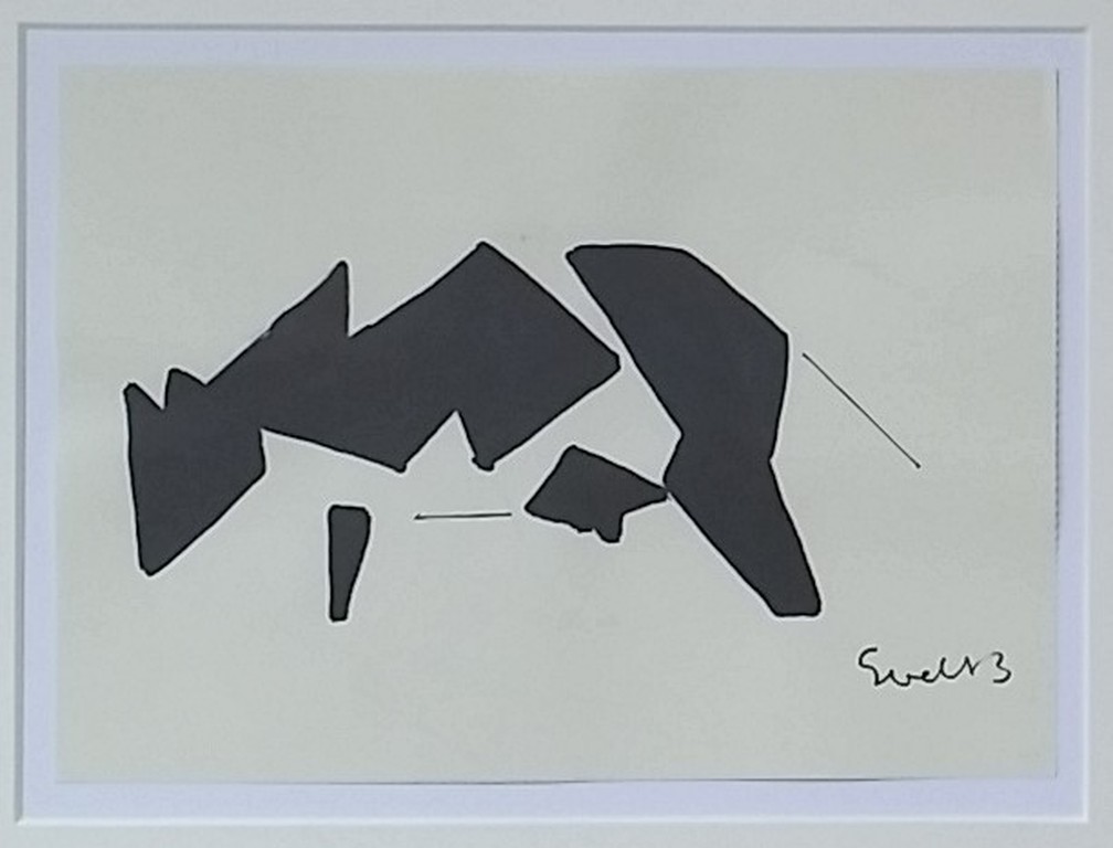 Siep van den Berg - Siep van den Berg - Collage op papier kopen? Bied vanaf 150!