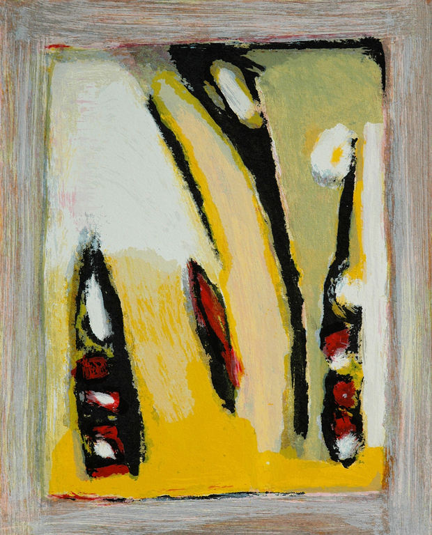 Jan Radersma - Artex - gesigneerde zeefdruk - E/A - 1993 verkocht voor € 45!