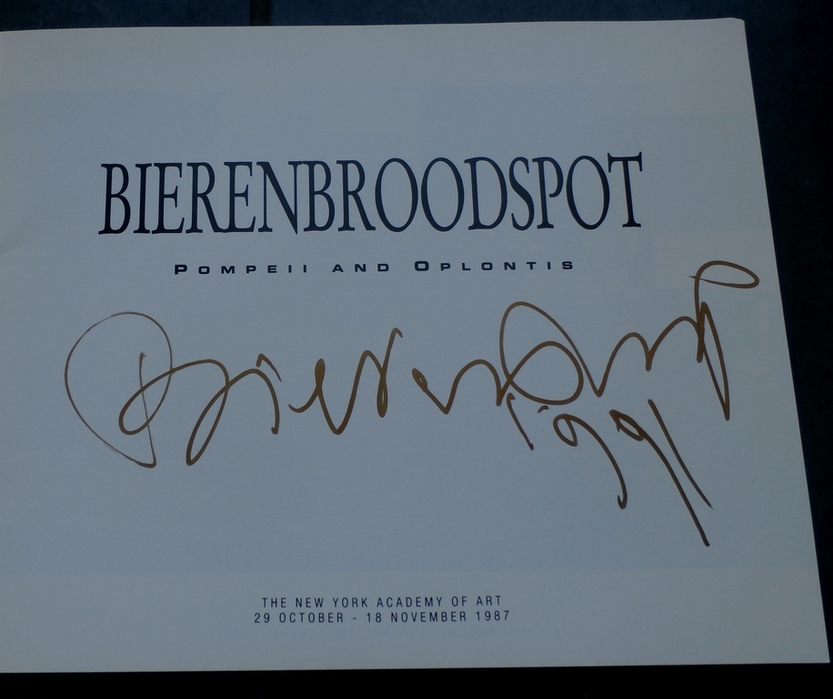 Gerti Bierenbroodspot - Boek: Pompeii and Oplontis - 1987 - gesigneerd kopen? Bied vanaf 39!