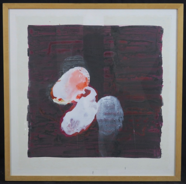 Rene Korten: Acryl en inkt op papier, Adding figures I - Ingelijst kopen? Bied vanaf 80!