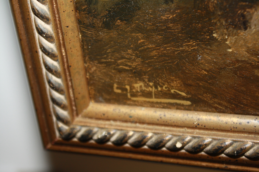 DAME IN LARENS INTERIEUR door CJ THIJSEN 1867 - 1917 - Rotterdam kopen? Bied vanaf 125!