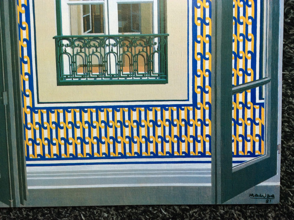 Maluda - Janela nr. 17 Lisboa, lithografie kopen? Bied vanaf 1!