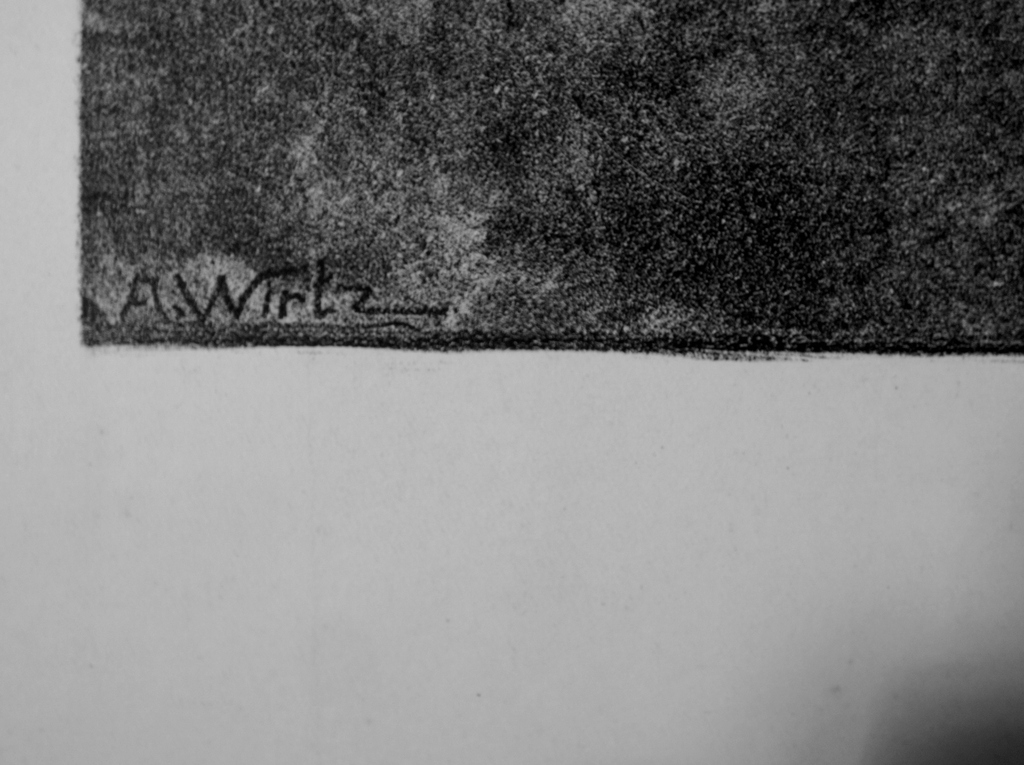 Anton Wirtz (1872-1945) Breda - litho Jachtbuit kopen? Bied vanaf 1!