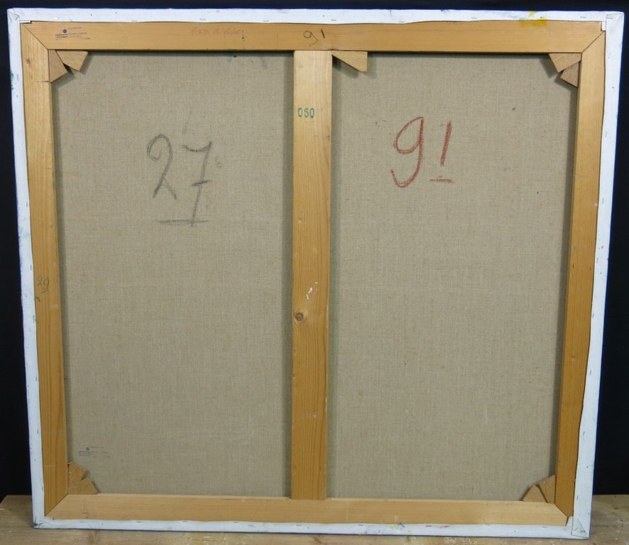 Lambertus de Jong: Olieverf op doek, Zonder titel (groot) kopen? Bied vanaf 150!