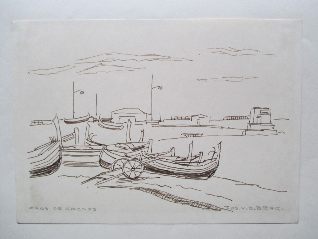 Jos v.d. Berg, Pentekening, Cros de cagnes kopen? Bied vanaf 1!