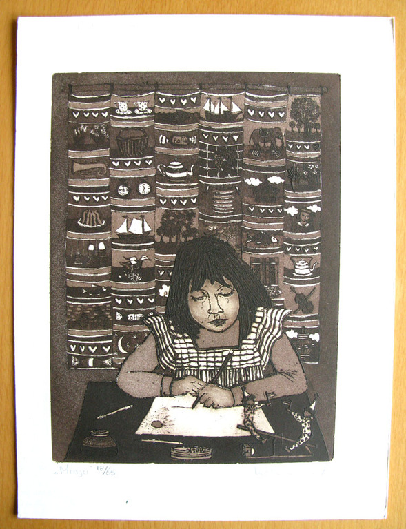 Laetitia de Haas - MASJA - kleurets/aquatint kopen? Bied vanaf 1!