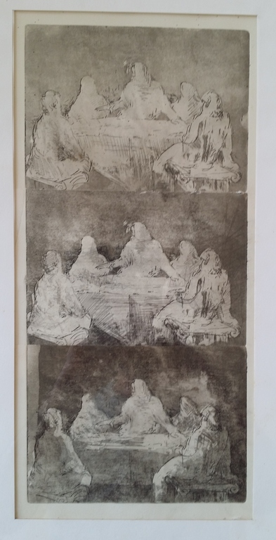 AvP (onbekende kunstenaar), 3 etsen, 3-1-heid kopen? Bied vanaf 1!