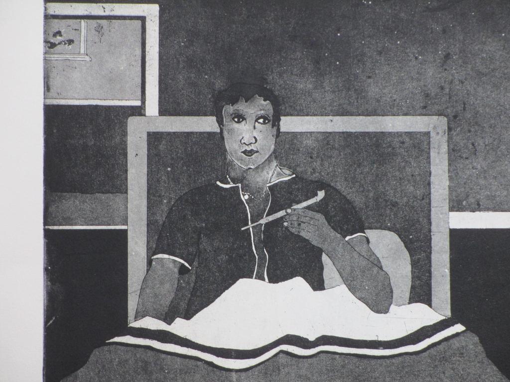 Sjoerd Bakker, Slaapkamertafereel, Ets '67 kopen? Bied vanaf 45!