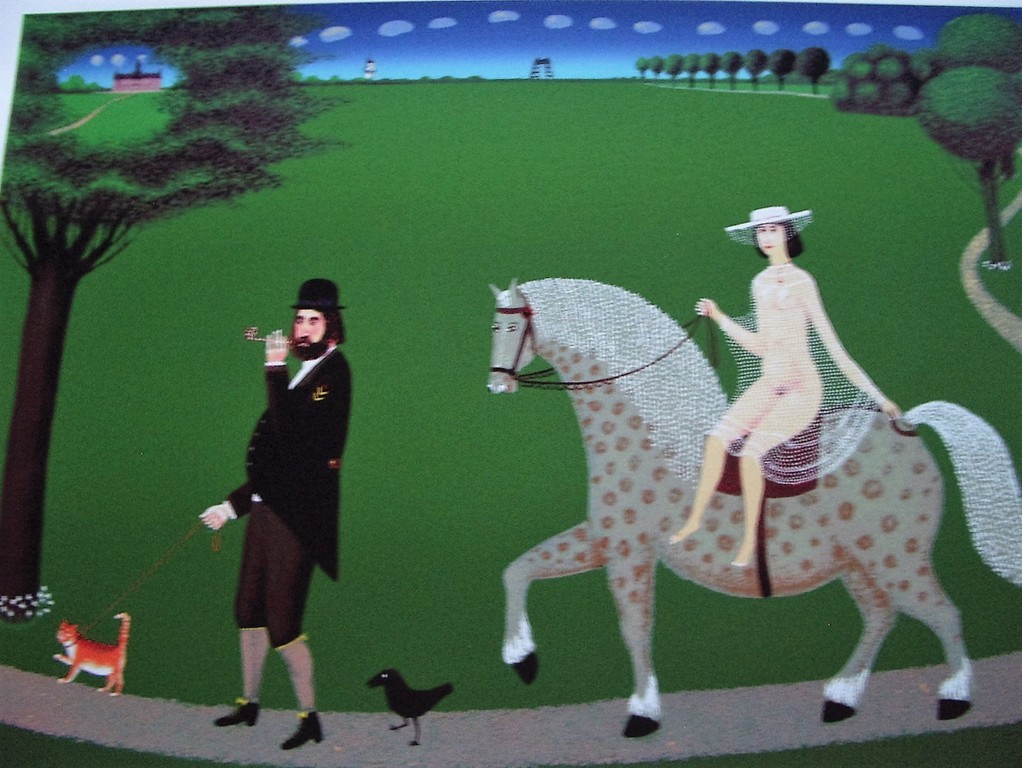 Willem Westbroek - zeefdruk - Walking the Cat kopen? Bied vanaf 125!