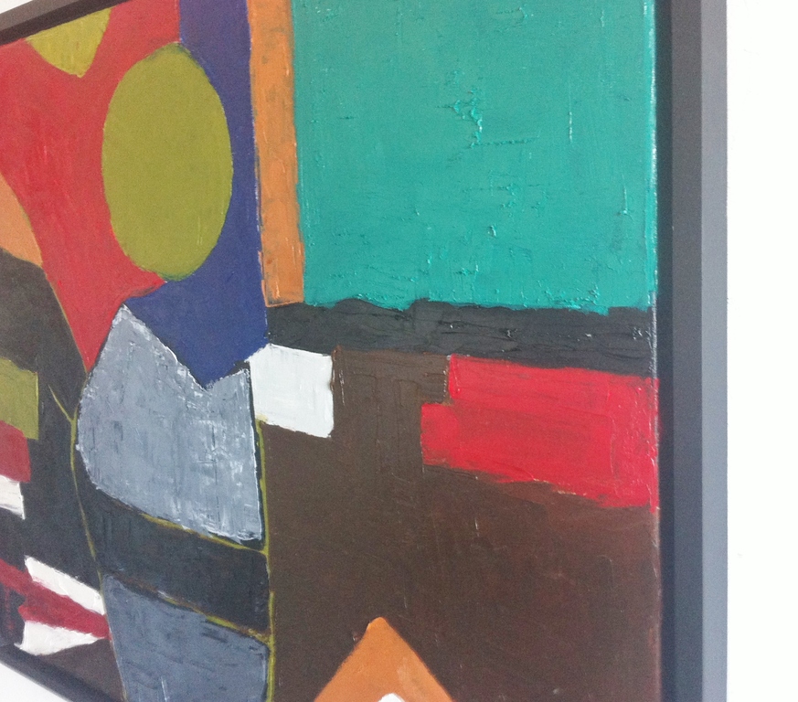 "Art Village Plan"- John Foppen - Olieverf op canvas - Gesigneerd..... kopen? Bied vanaf 145!