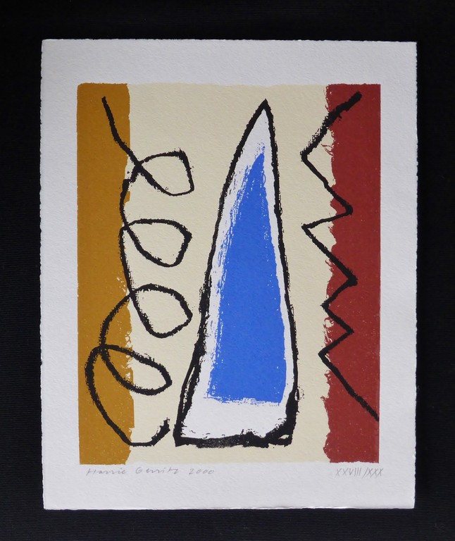 Harrie Gerritz - kleurenlitho uit 2000 (nummer 28 van een oplage van 30) kopen? Bied vanaf 25!