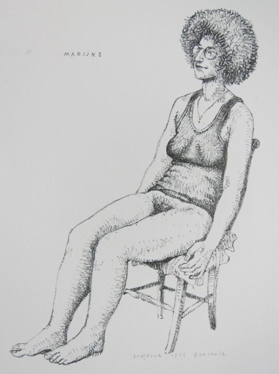 Herman Berserik: Litho, Marijke verkocht voor € 45!