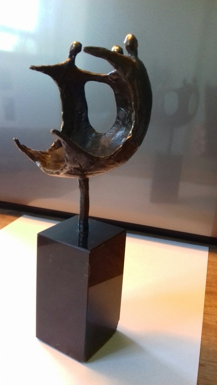 Sculptuur in brons op marmeren sokkel van Corry van Ammerlaan van Niekerk  kopen? Bied vanaf 25!